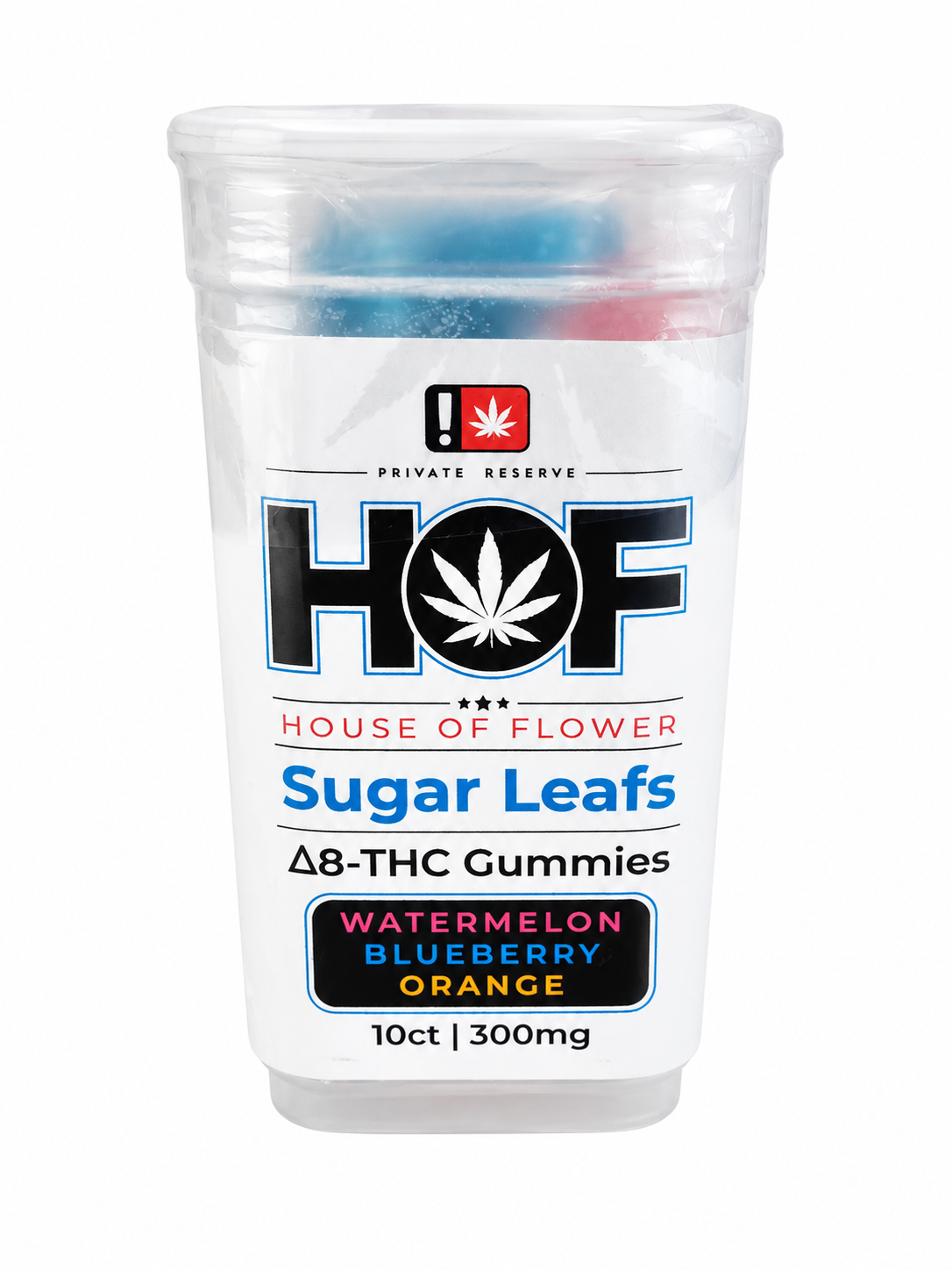 House Of Flower Sugar Leaf Gummies (10ct) 300mg
