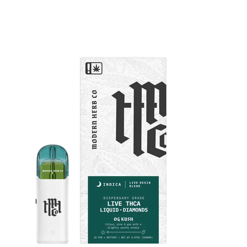 Modern Herb Co THCa Live Resin Liquid Diamonds Pod Kit | 2g