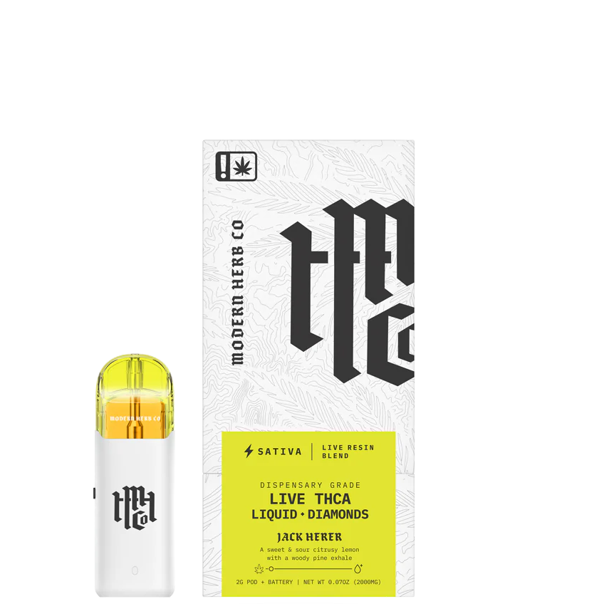 Modern Herb Co THCa Live Resin Liquid Diamonds Pod Kit | 2g