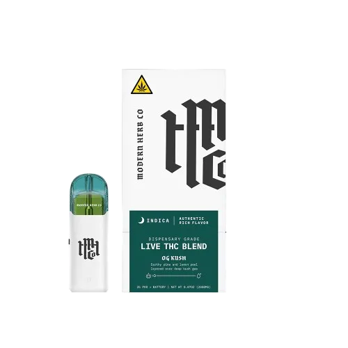 Modern Herb Live THC Pod Kits: 2g Pod Disposables