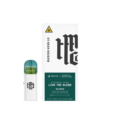 Modern Herb Live THC Pod Kits: 2g Pod Disposables