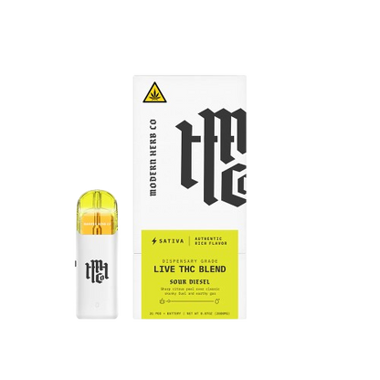 Modern Herb Live THC Pod Kits: 2g Pod Disposables