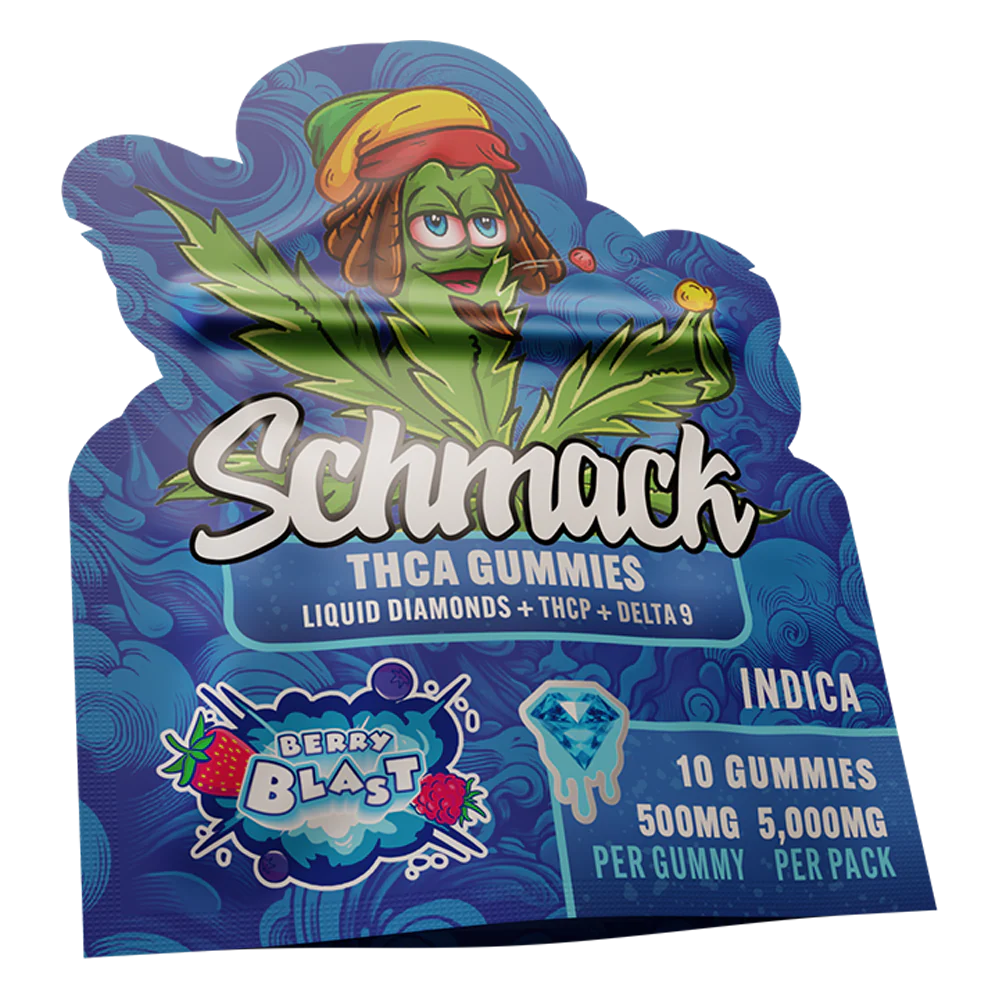 Schmack THCA Liquid Diamonds Gummies | (10ct) 5000mg