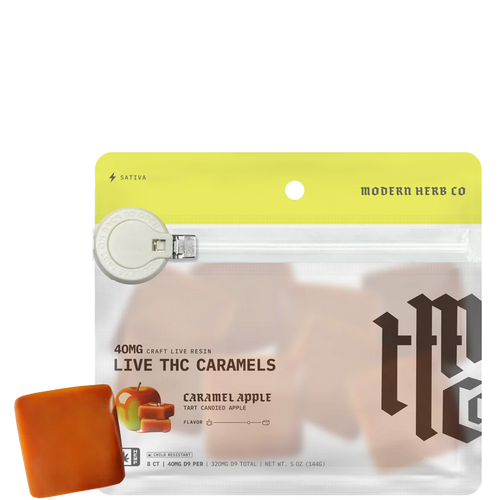 Modern Herb Co D9 Caramel Apple – Sativa | (8ct) 320mg