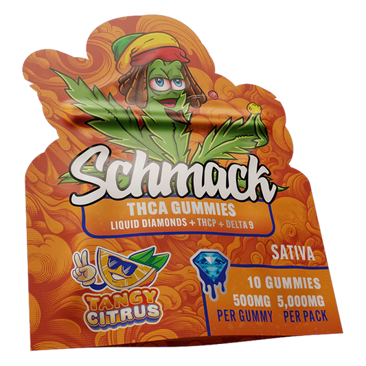 Schmack THCA Liquid Diamonds Gummies | (10ct) 5000mg