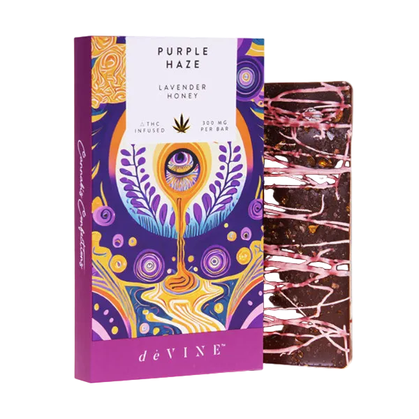 Devine D9 Chocolate Bar | (15pc) 300mg
